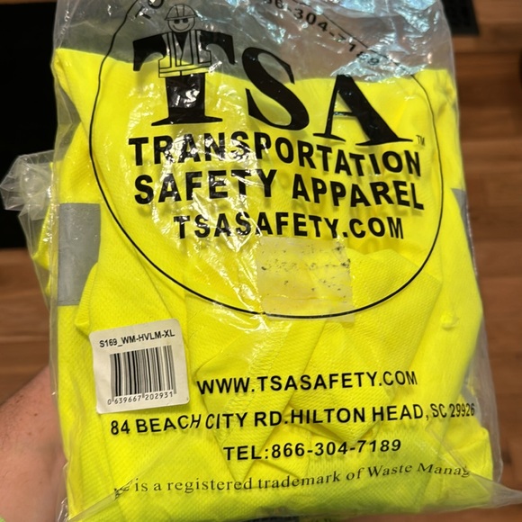 🌸5/$25🌸🆕2 Transportation Safety Apparel XL TShirts w/Waste Mngmt on back - Picture 10 of 10